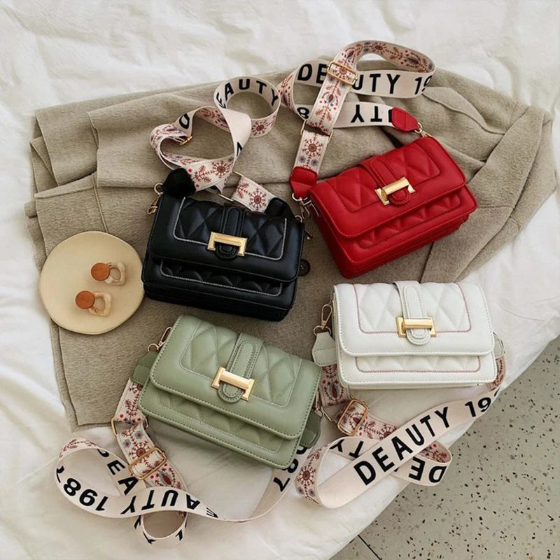 PU Leather Shoulder Bag Women's Crossbody Tote Handbag