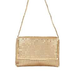 Sequin Dinner Bag Banquet Meeting Shoulder Metal Messenger Evening Bag