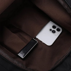 Casual Rhombus Backpack Large Capacity Schoolbag