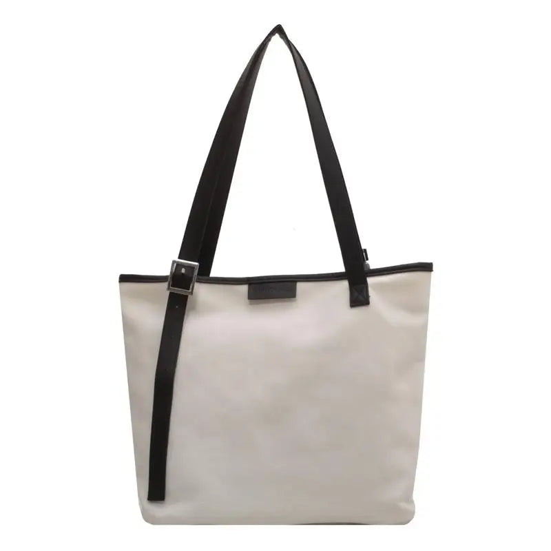 Large Capacity Top Handle Women's Bag Pu Leather Ladies Handbags