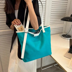 Large Capacity Top Handle Women's Bag Pu Leather Ladies Handbags