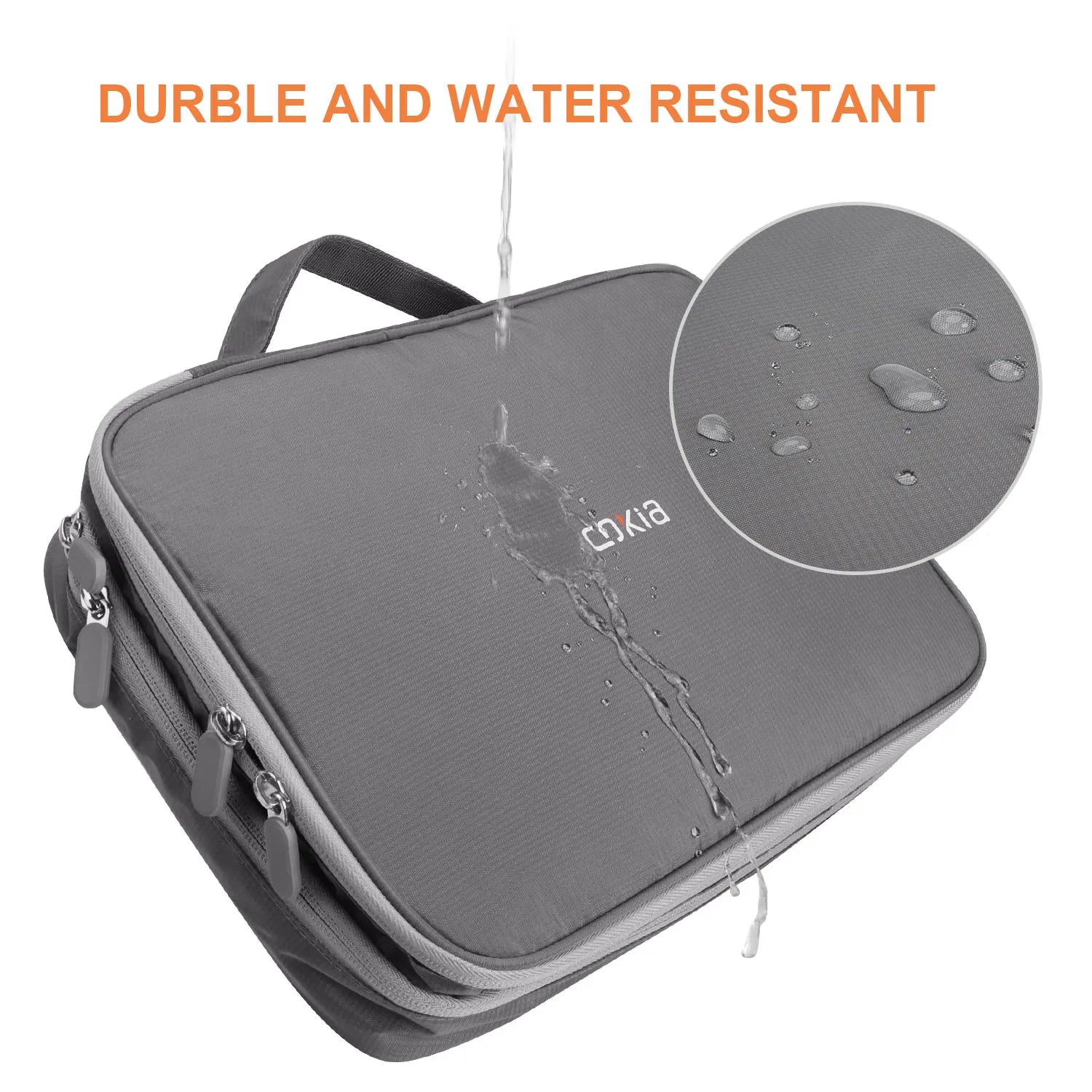 Weekend Bag for 11.6" Laptop & Tablet, Cable Bag Carry Pouch