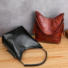 Women Bag Shoulder Bag Bags For Women Women Pu Leather Bucket shopping