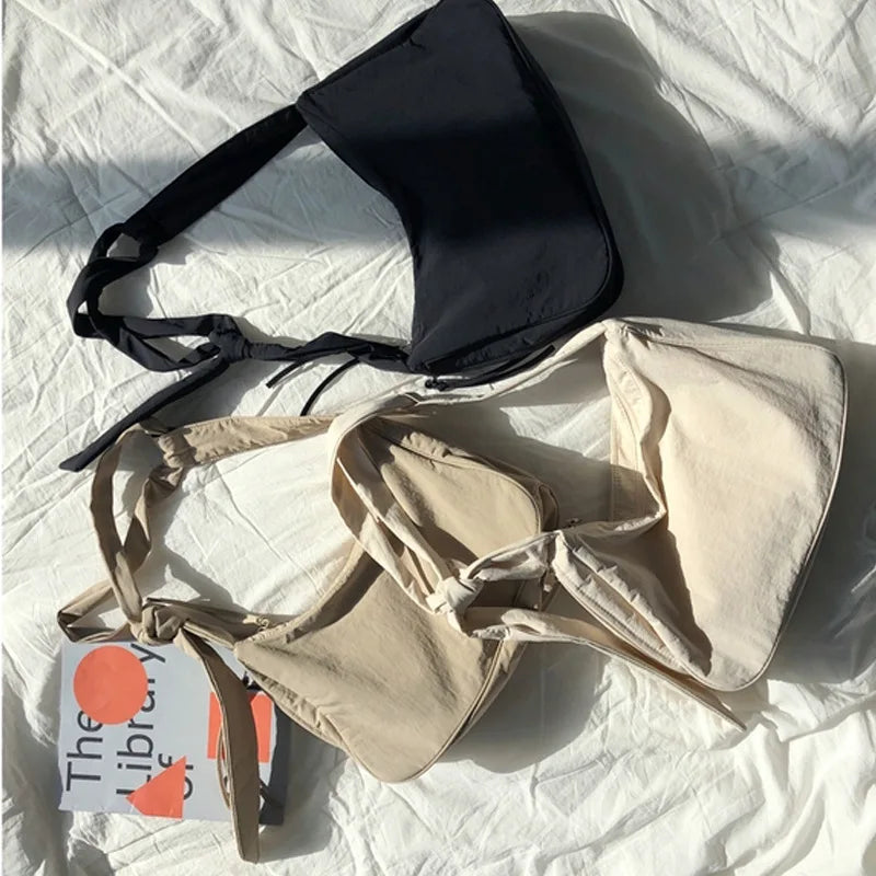 Women Nylon Tote Shoulder Bags Large Capacity Ladies Messenger Handbags