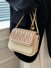 Women's Flap Crossbody Shoulder Bag PU Leather Casual Female