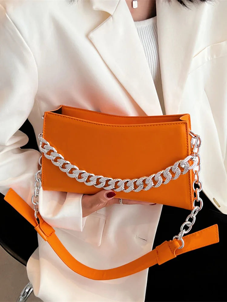 Women's Shoulder Bag Top Handle Chain Crossbody Bags