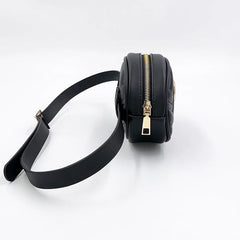 Women's PU Leather Waist Bag Crossbody Fanny Pack Purse