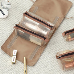 Detachable Nylon Makeup Bag Portable Large-capacity