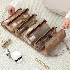 Detachable Nylon Makeup Bag Portable Large-capacity