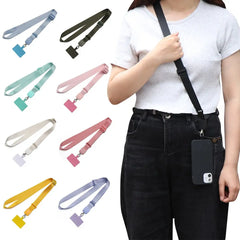 Detachable Phone Strap Neck Cord Universal Patch Phone Hanging Cord