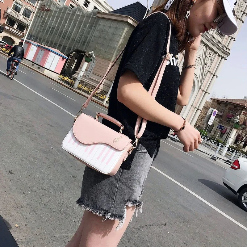 Diagonal Cross-body Bag 2022 Women's PU Leather Shoulder Bag