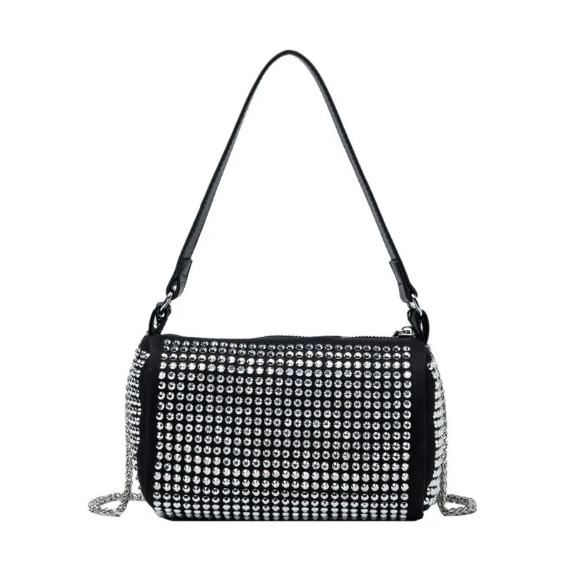 Diamond Chain Shoulder Bags Purses Small Square Bag Handbag Crossbody Bag