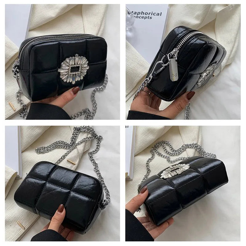 Small Crossbody Bag Leather Cell Phone Shoulder Bag Handbags and Purses