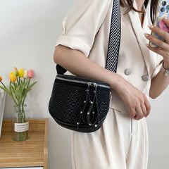 Rhinestone Crossbody Bag for Women Elegant Rhinestone Handbag Purse
