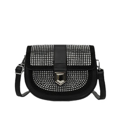 Diamond Inlay Women's Shoulder Bag Casual Lady Crossbody Bags