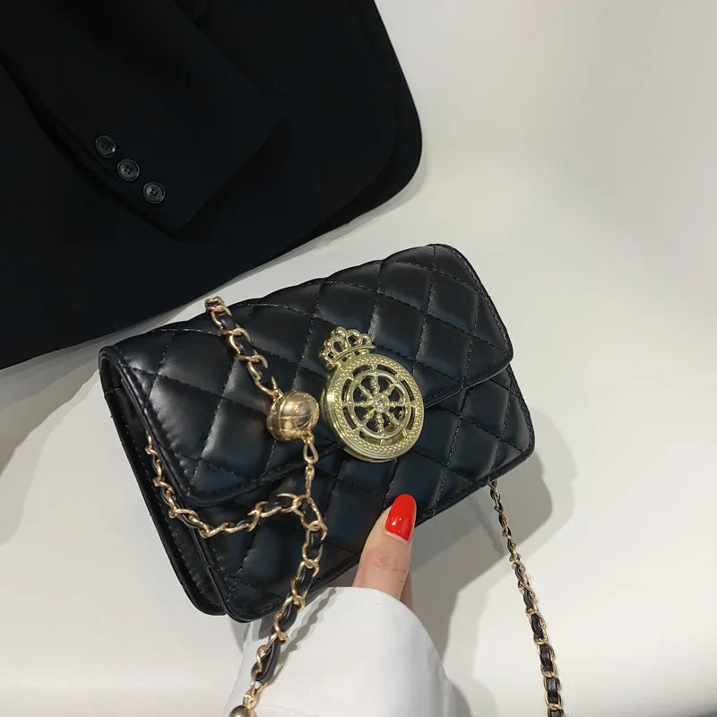 Diamond Lattice Mini Small Bag Single Shoulder Messenger Bag