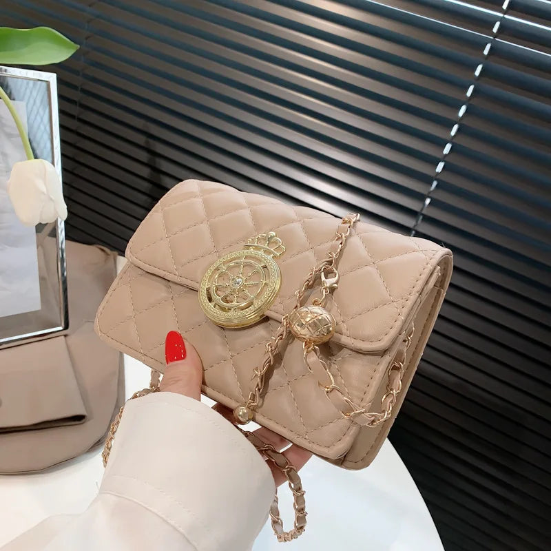 Diamond Lattice Mini Small Bag Single Shoulder Messenger Bag