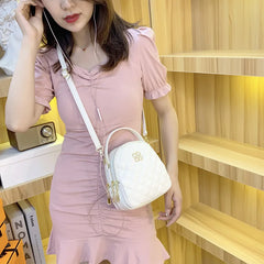 Diamond Lattice Small Bag For Mobile Phone And Purse