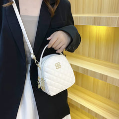 Diamond Lattice Small Bag For Mobile Phone And Purse