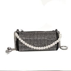 Diamond Beaded Underarm Shoulder Bag for Women