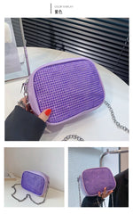 Diamond Women Bag Casual Chain Female Messenger Shoulder Bags Handbags