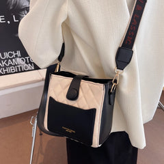 Diamond Grid Women's Shoulder Bag High-Quality PU Leather Crossbody Bag