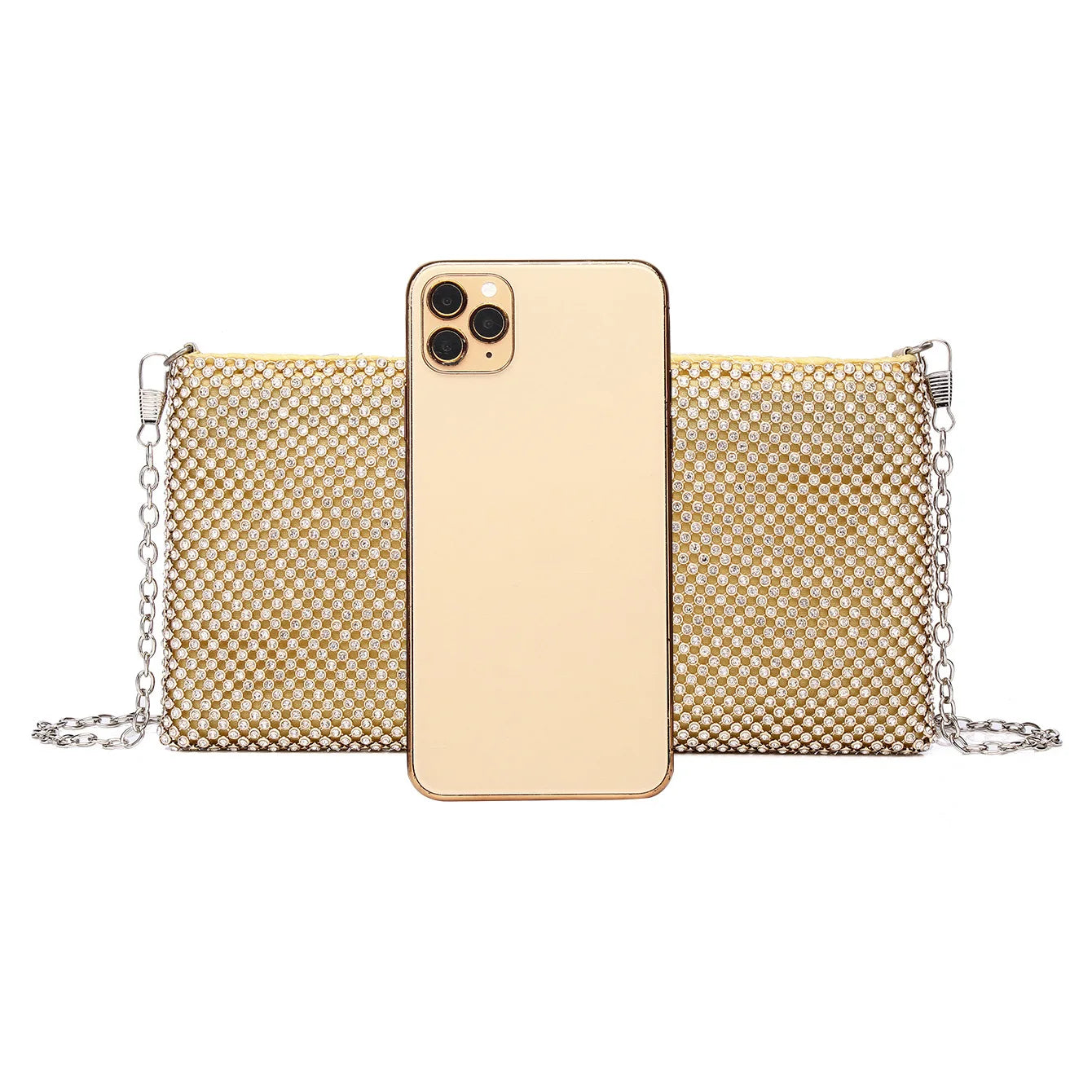 Diamonds Clutch Bag Party Clutches Female Chain Bags Rhinestone Wallet