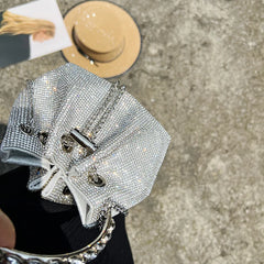 Rhinestone Chain Handbags Shoulder Bags Ladies Purse Evening/Party/Wedding Pouch