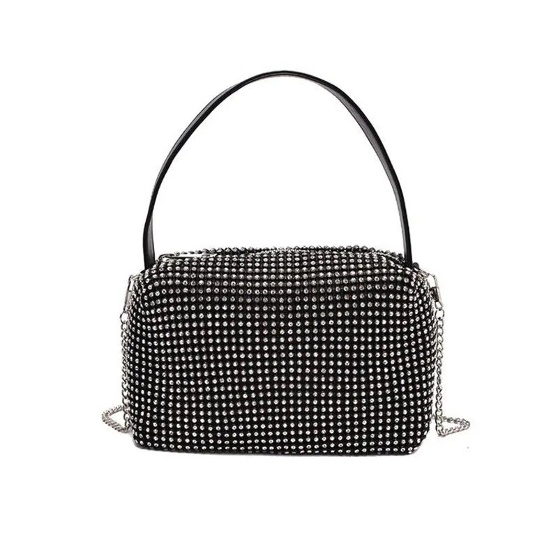 Diamonds Pattern Shoulder Bags for Women High Summer Famous Female Handbags