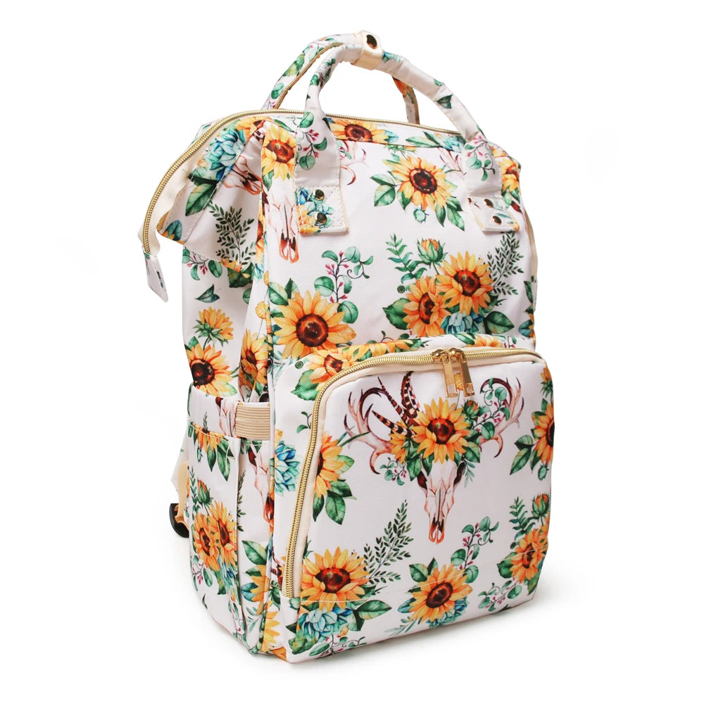 Large Capacity Diaper Bag Backpack with Multi-function Baby Nappy Storage