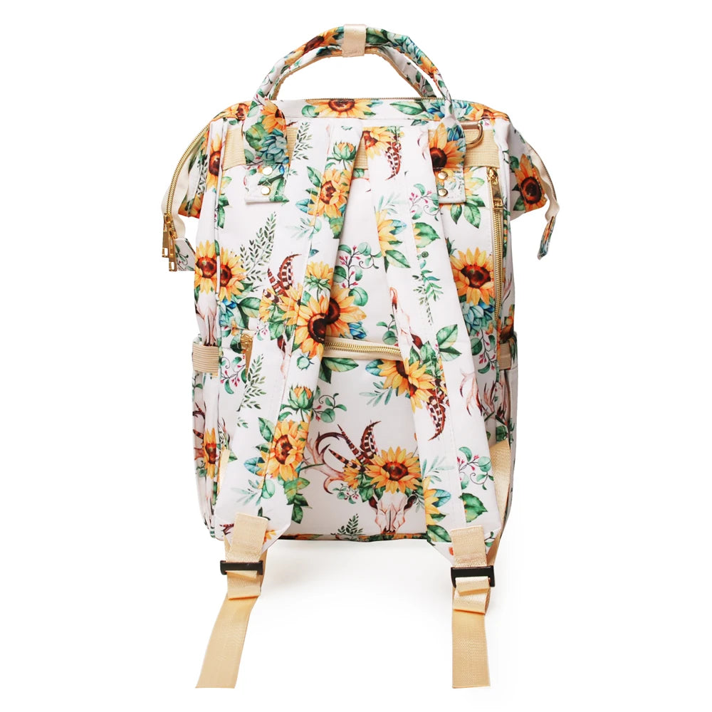 Large Capacity Diaper Bag Backpack with Multi-function Baby Nappy Storage