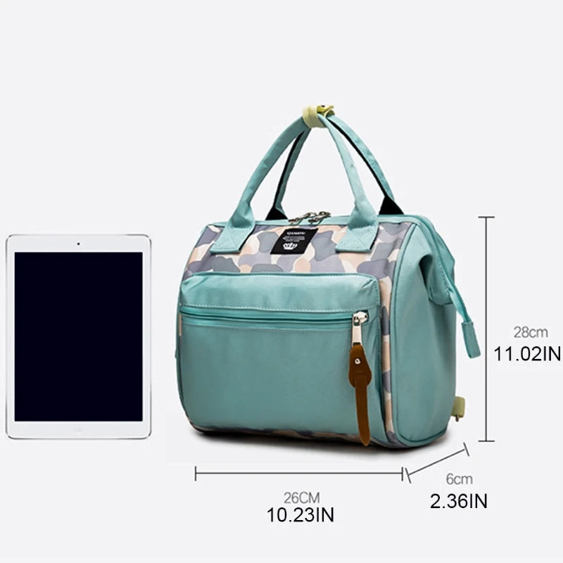 Diaper Bag Backpack with Insulated Pocket, Stylish and Durable Nappy Bags