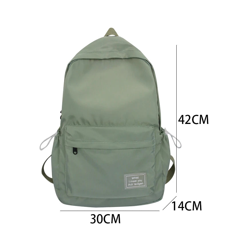 Nylon Women Backpack Student School Bag Travel Backpacks Teenage Girls