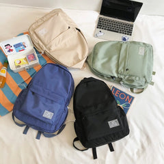 Nylon Women Backpack Student School Bag Travel Backpacks Teenage Girls