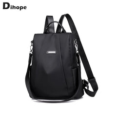 Waterproof Nylon Travel Laptop Backpack for Women