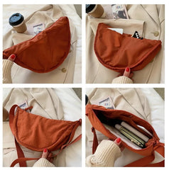 Casual Nylon Crossbody Bag For Women Hobos Bag Travel Shopper Bag