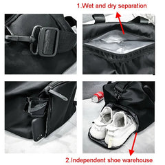Women's Fitness Travel Bag Nylon Handbag WHDV2045