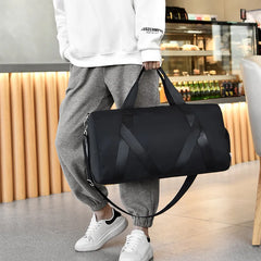 Fitness Women Travel Bags Nylon Gym Bag Yoga Crossbody Shoulder Bag WHDV2049