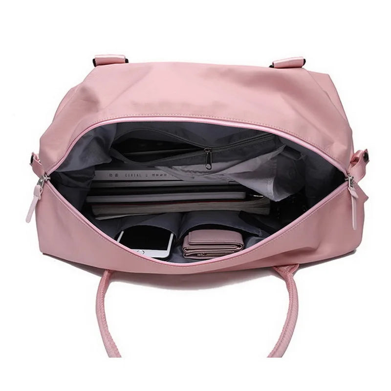 Waterproof Nylon Travel Bag Women Handbag Shoulder Bag