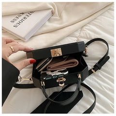 Small Square Crossbody Bag Shoulder Funny Radi