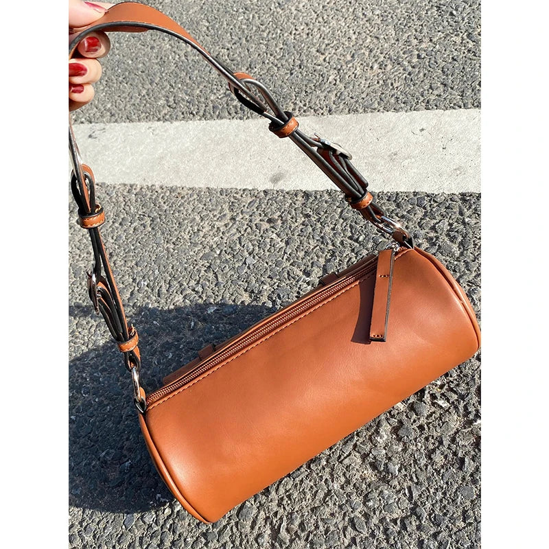 Hip-Hop Style Shoulder Bag Crossbody Bucket Bag WHDV2198