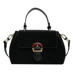 Vintage Crossbody Bag for Women PU Leather Ladies Handbag