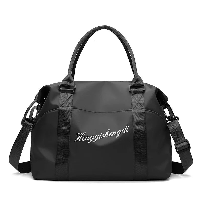 Waterproof Sport Gym Yoga Bag Big Travel Duffle Handbag For Women