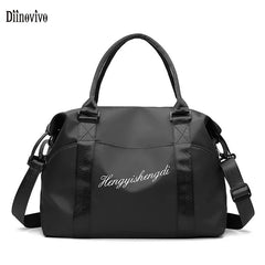 Waterproof Sport Gym Yoga Bag Big Travel Duffle Handbag For Women