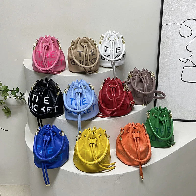Women Bucket Shoulder Crossbody Bag WHD2229