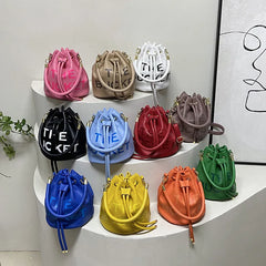 Women Bucket Shoulder Crossbody Bag WHD2229