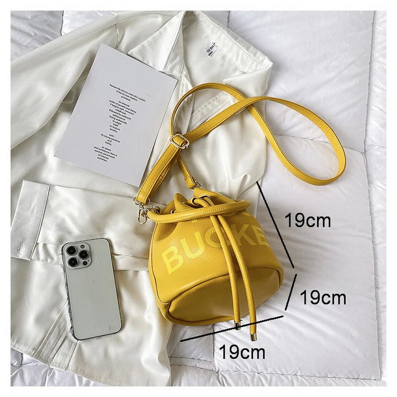 Women Bucket Shoulder Crossbody Bag WHD2229