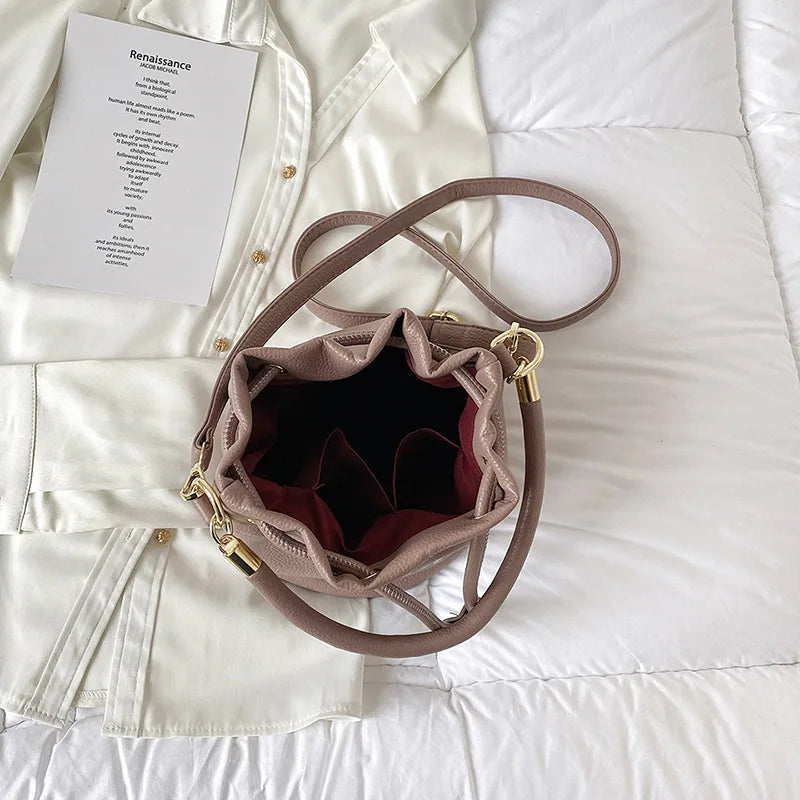 Women Bucket Shoulder Crossbody Bag WHD2229