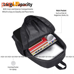 Dilated Peoples Underground Hip Hop Backpack Large Capacity Shopping Bag