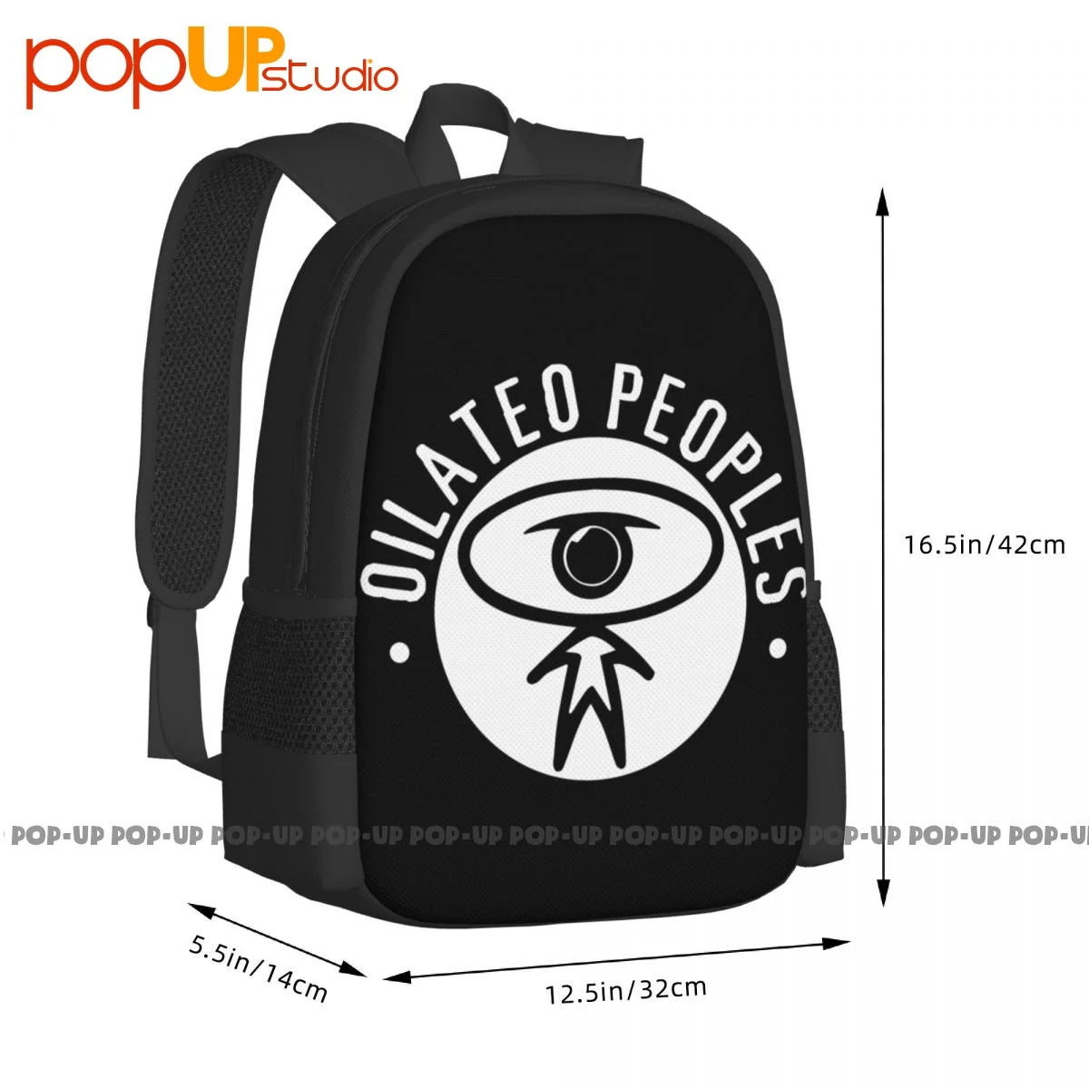 Dilated Peoples Underground Hip Hop Backpack Large Capacity Shopping Bag